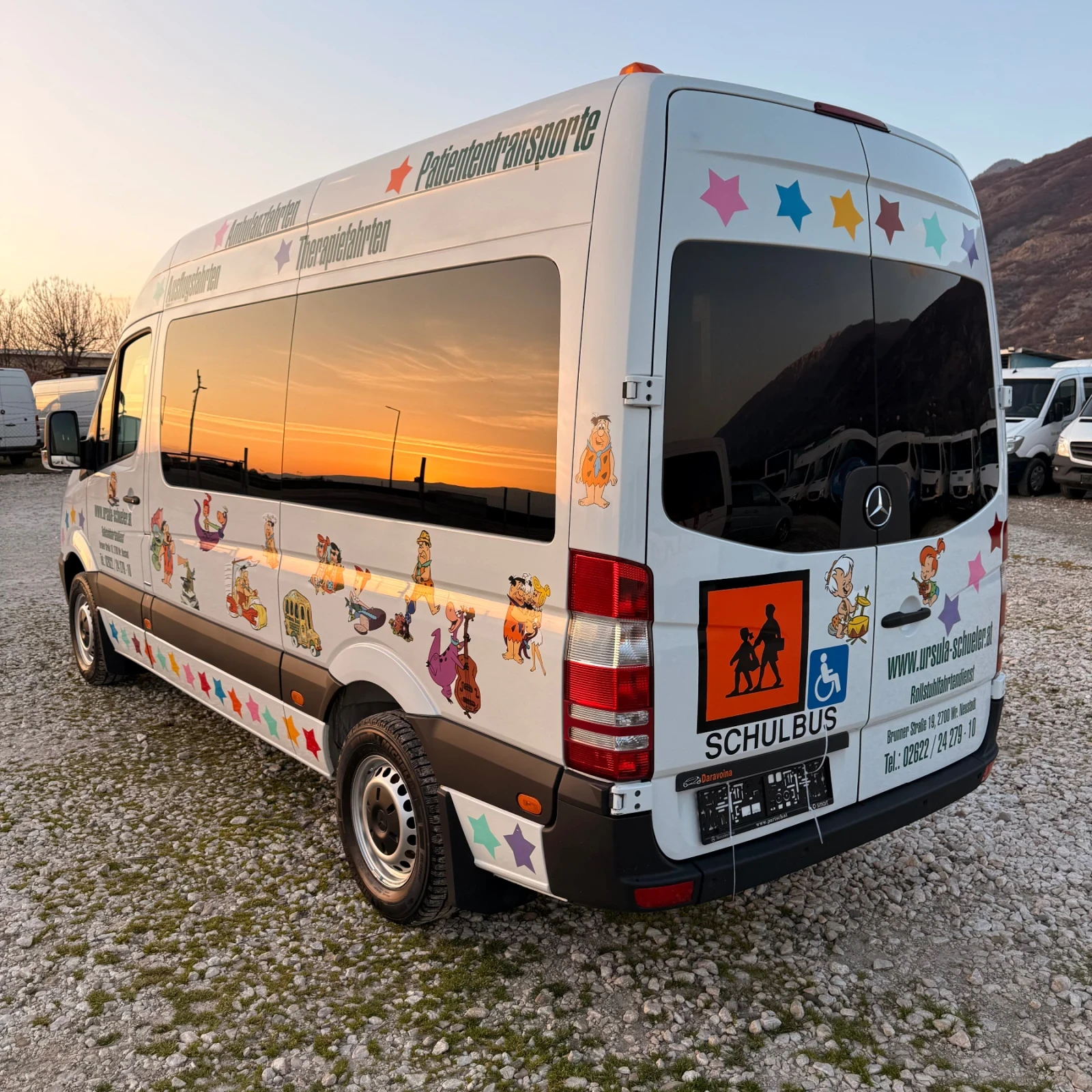 Mercedes-Benz Sprinter 316 Рампа-9Местен-Клима-Евро6, снимка 5 - Бусове и автобуси - 53835262