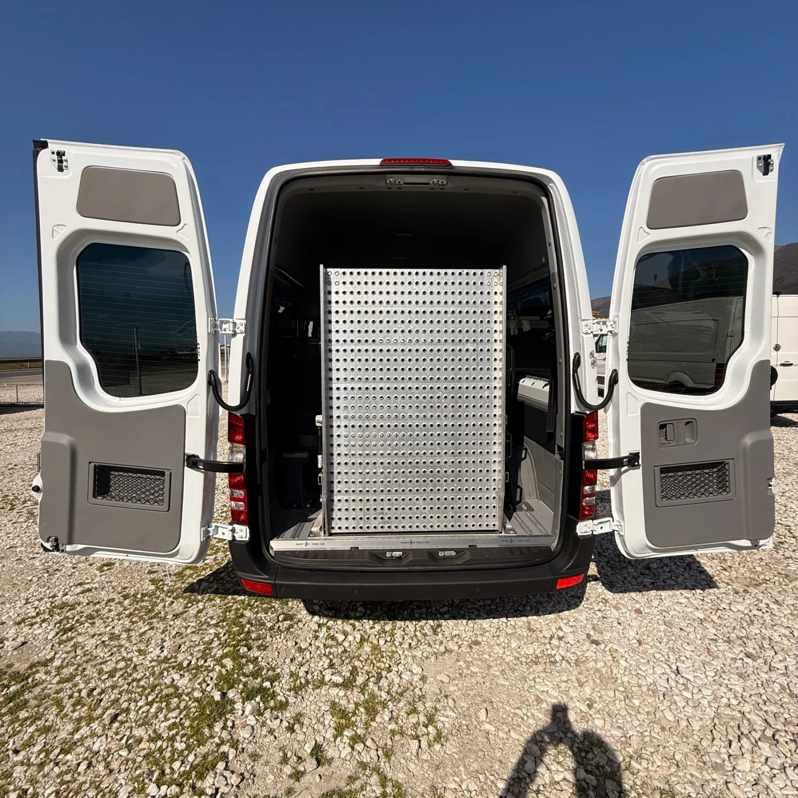 Mercedes-Benz Sprinter 316 Рампа-9Местен-Клима-Евро6, снимка 8 - Бусове и автобуси - 53835262