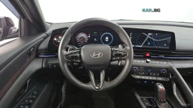 Hyundai Elantra 1.6* INSPIRATION* N LINE* КОЖА* ПОДГРЕВ* ОБДУХВАНЕ, снимка 13
