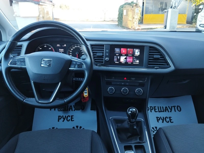 Seat Leon 1.6TDI NAVI, снимка 8 - Автомобили и джипове - 42975154