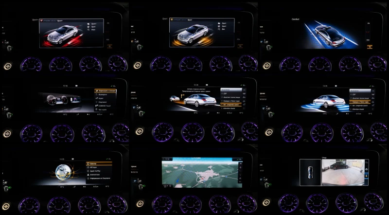 Mercedes-Benz E 350 d* BRABUS LIMITED* CARBON FIBER* MEMORY* NIGHT, снимка 16 - Автомобили и джипове - 52407317