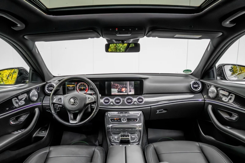 Mercedes-Benz E 350 d* BRABUS LIMITED* CARBON FIBER* MEMORY* NIGHT, снимка 13 - Автомобили и джипове - 52407317