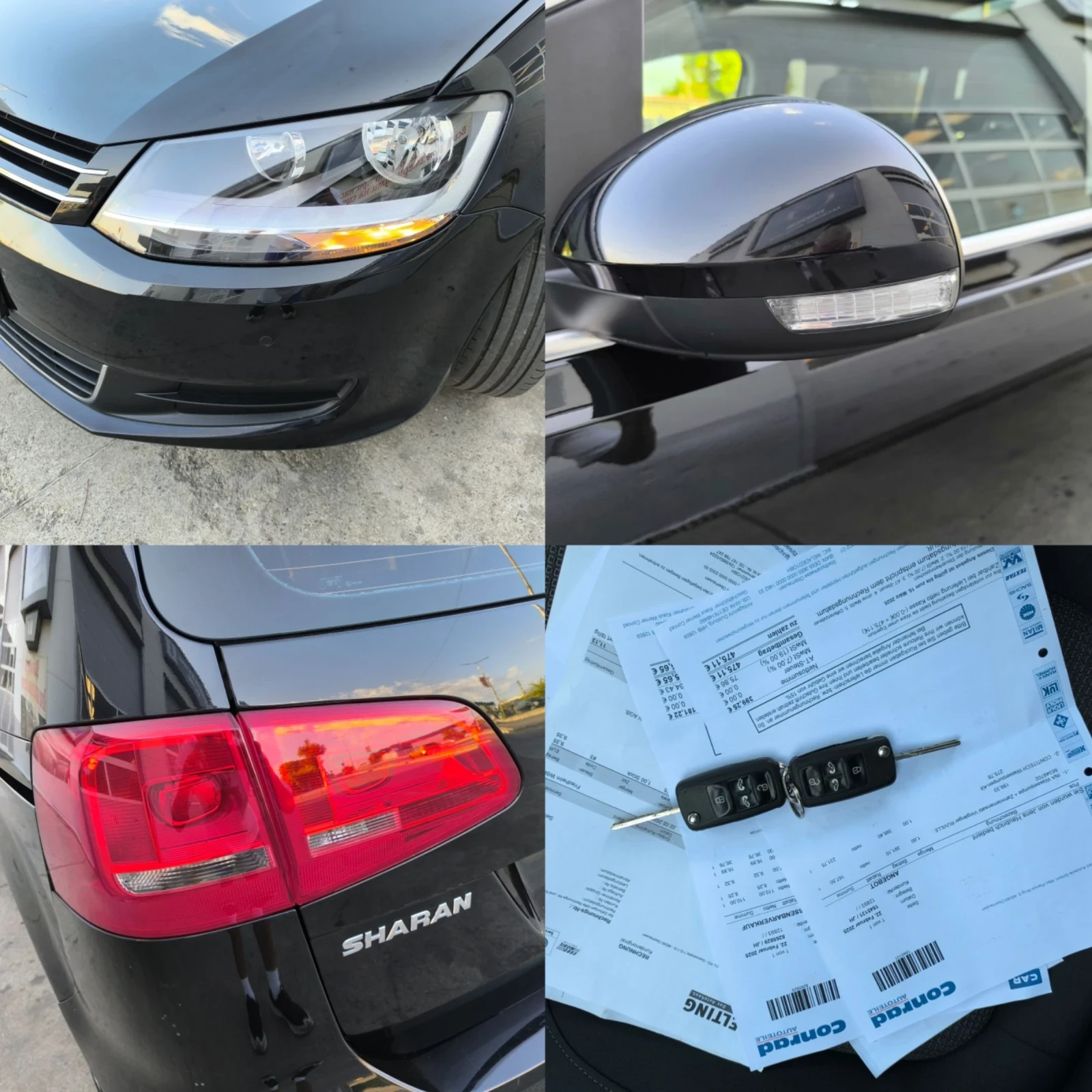 VW Sharan 2.0TDI HIGHLINE DSG ГЕРМАНИЯ ПАНОРАМА - изображение 10