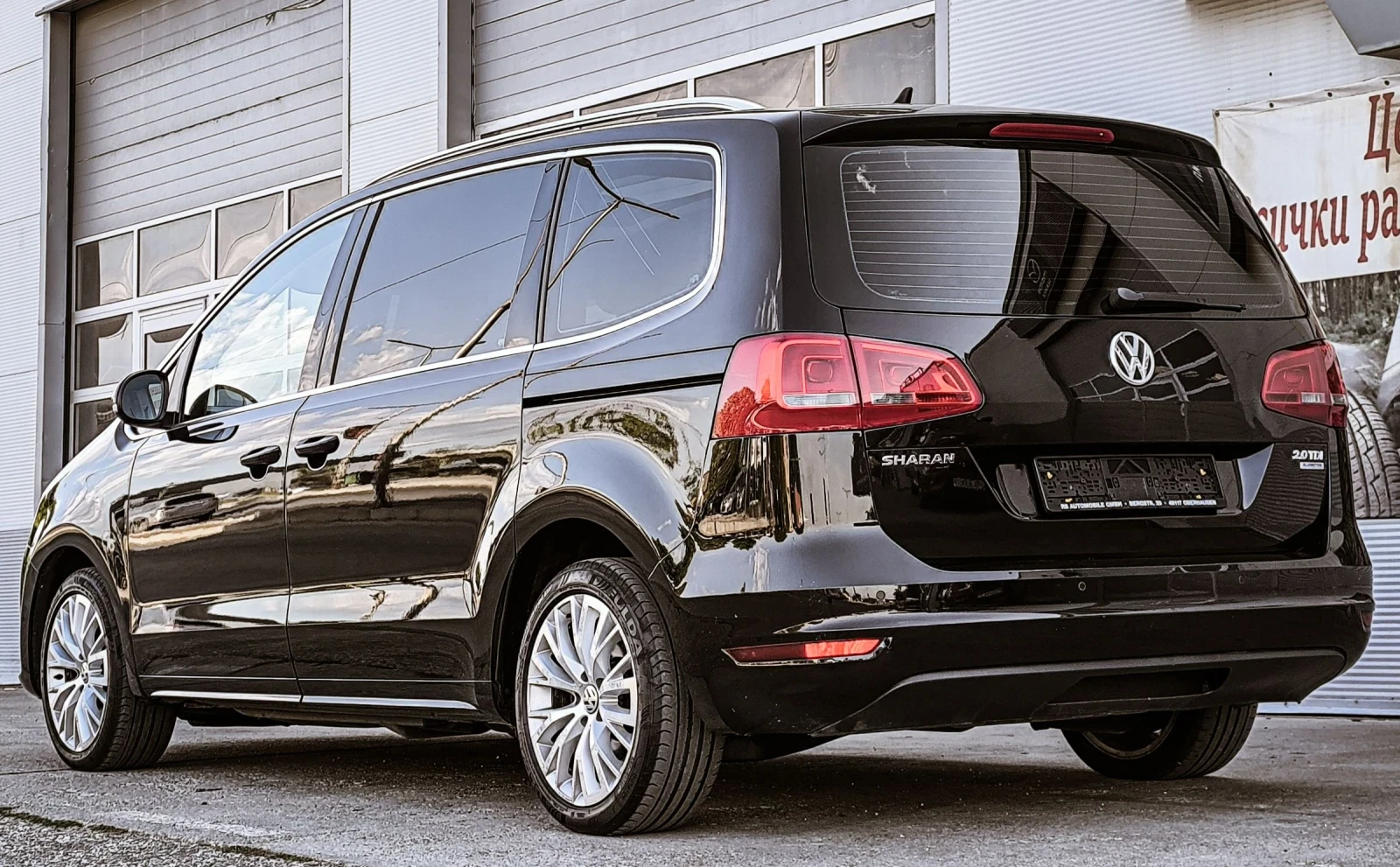VW Sharan 2.0TDI HIGHLINE DSG ГЕРМАНИЯ ПАНОРАМА - изображение 6