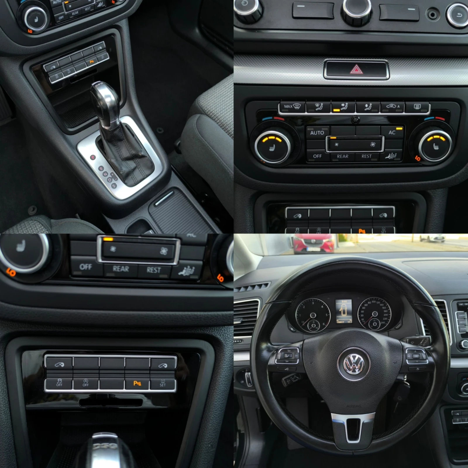 VW Sharan 2.0TDI HIGHLINE DSG ГЕРМАНИЯ ПАНОРАМА - изображение 9