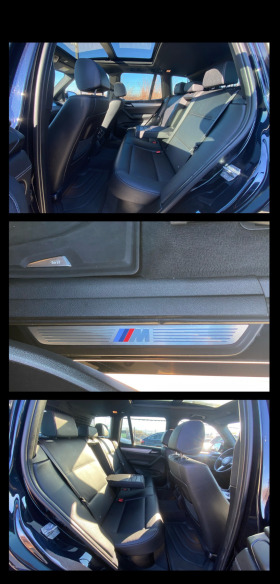 BMW X3 3.5D Xdrive/M PAKET/313к.с/ПАНОРАМА/FULL MAX !!!, снимка 14 - Автомобили и джипове - 43270455