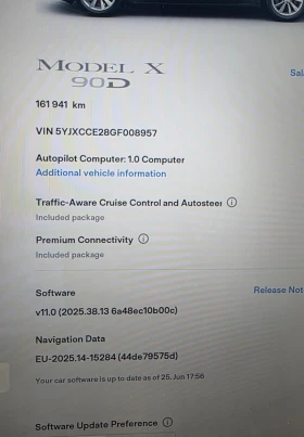 Tesla Model X X90D Free Supercharging - 25900 € / 50656.00 лв. - 91101382 12