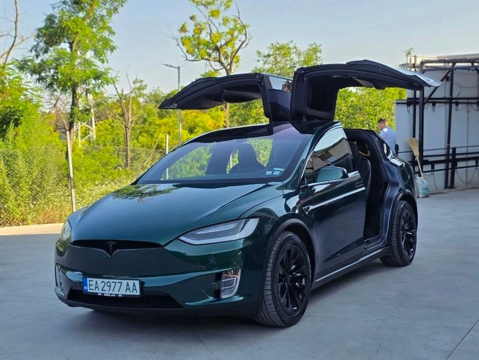 Tesla Model X X90D Free Supercharging, снимка 14 - Автомобили и джипове - 55053038