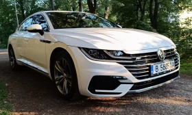 Обява за продажба на VW Arteon R-line/4M/190к.с./Keyless/Перла ~47 800 лв. - изображение 1