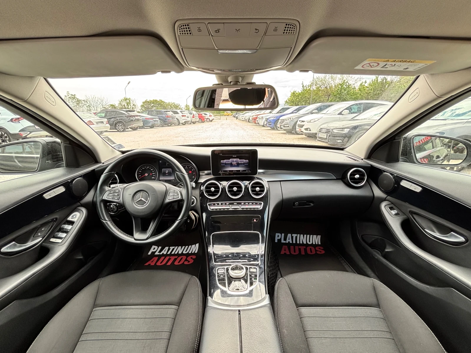 Mercedes-Benz C 180 C180/130X.KM./ПОДГРЕВ/TOP, снимка 15 - Автомобили и джипове - 54621978