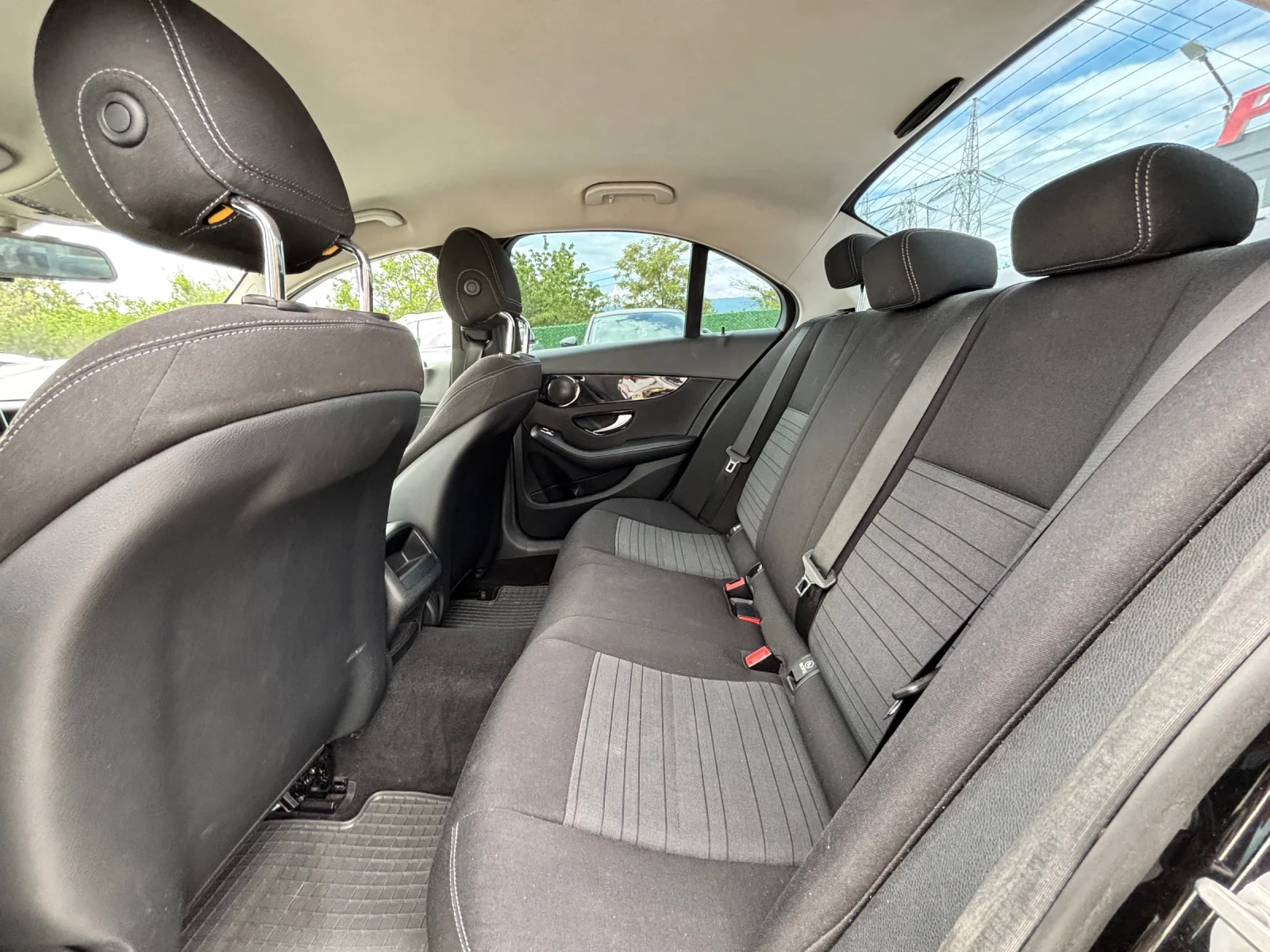 Mercedes-Benz C 180 C180/130X.KM./ПОДГРЕВ/TOP, снимка 9 - Автомобили и джипове - 54621978