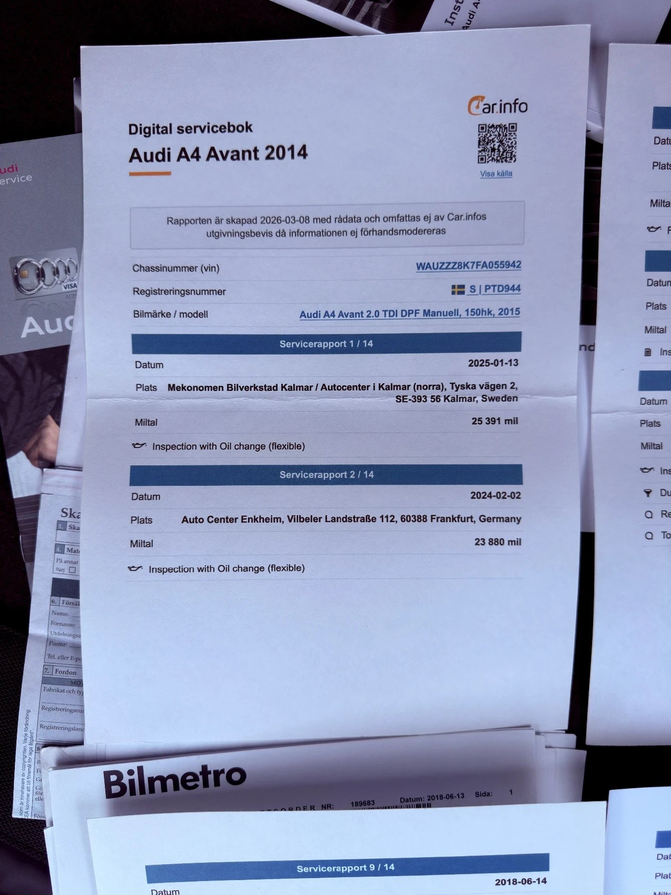 Audi A4 2.0 TDI / S LINE, снимка 14 - Автомобили и джипове - 56426713