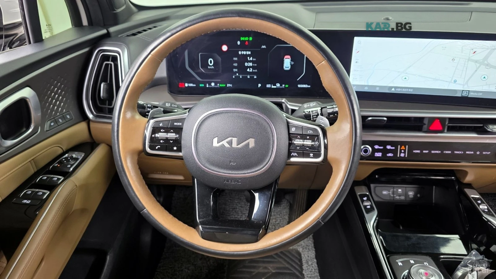 Kia Sorento * 1.6HEV* NOBLESSE* КОЖА* ПОДГРЕВ* ОБДУХВАНЕ* , снимка 14 - Автомобили и джипове - 54660403