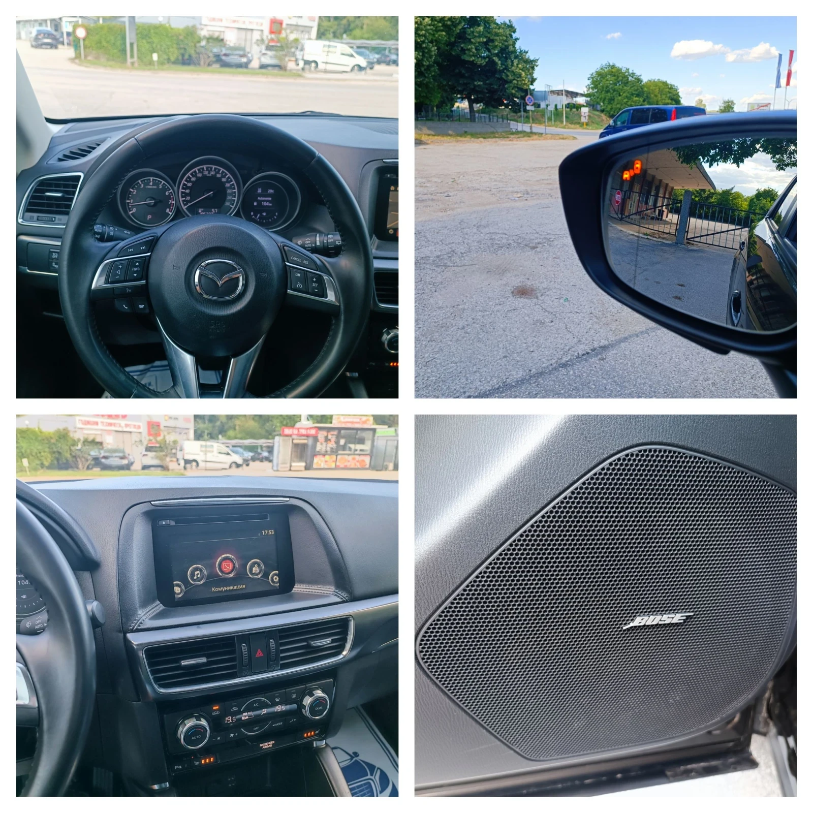 Mazda CX-5 2.5i-192кс-ШВЕЙЦАРИЯ-АВТОМАТ-4Х4-FACELIFT-KEYLESS, снимка 15 - Автомобили и джипове - 55236361