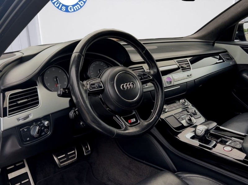 Audi S8 ОЧАКВАН ВНОС Audi S8 Plus ALL BLACK* 360* HUD, снимка 8 - Автомобили и джипове - 46400116