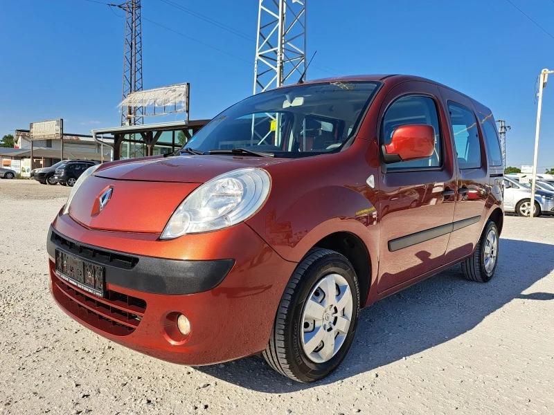 Renault Kangoo 1.6i-173000км, КЛИМА, снимка 1 - Автомобили и джипове - 46514065