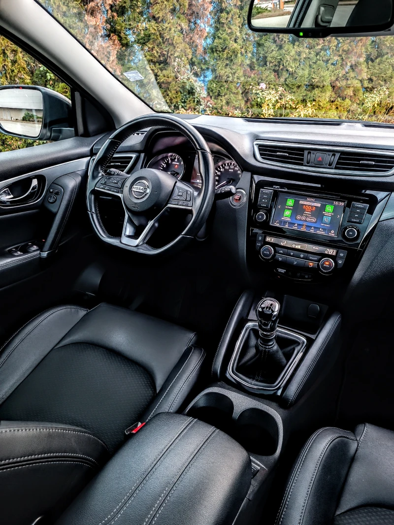 Nissan Qashqai 1.3 DIG-T | TEKNA | ПАНОРАМА | КАМЕРА 360| ПОДГРЕВ, снимка 7 - Автомобили и джипове - 52682998