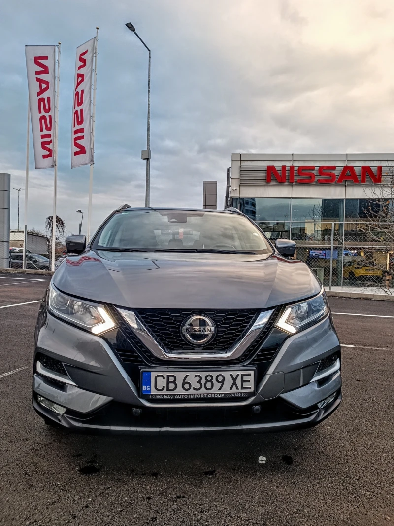 Nissan Qashqai 1.3 DIG-T | TEKNA | ПАНОРАМА | КАМЕРА 360| ПОДГРЕВ, снимка 2 - Автомобили и джипове - 52682998