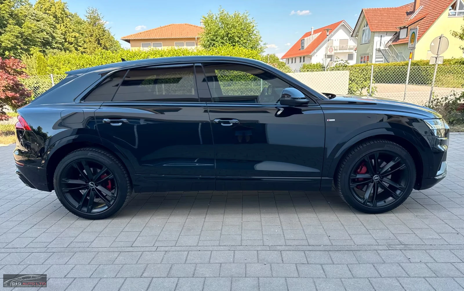 Audi Q8 50TDI/286HP/S-LINE/360/ОБДУХВАНЕ/MATRIX/ACC/578z, снимка 5 - Автомобили и джипове - 55231301