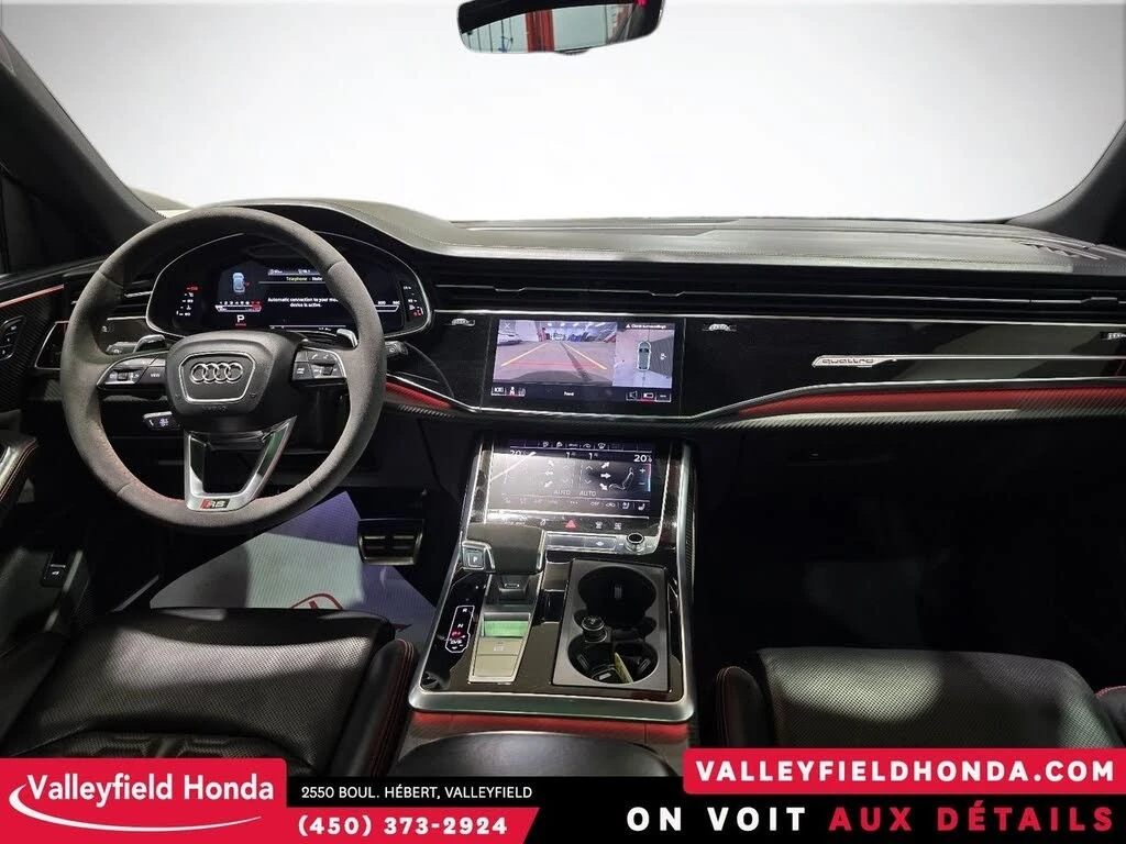 Audi RSQ8 QUATTRO* 4.0T* ПОДГРЕВ* ОБДУХВАНЕ* ПАНО* 360* FULL, снимка 12 - Автомобили и джипове - 55446240