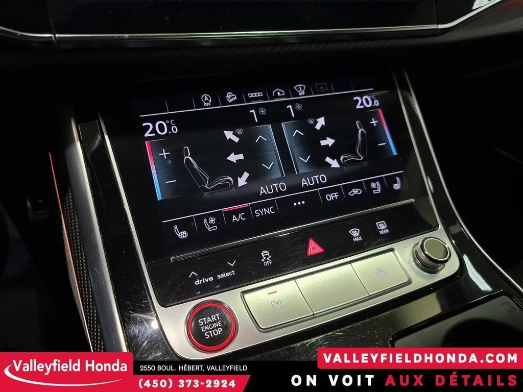 Audi RSQ8 QUATTRO* 4.0T* ПОДГРЕВ* ОБДУХВАНЕ* ПАНО* 360* FULL, снимка 15 - Автомобили и джипове - 55446240