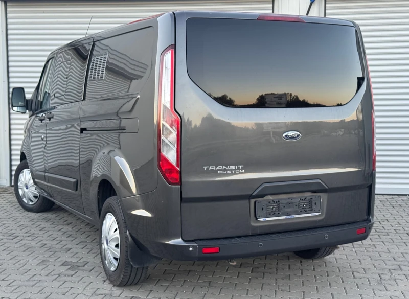Ford Transit Custom 2, 0d 130ps, 6ck., 5+ 1м., мулти, клима, парк, бор, снимка 6 - Бусове и автобуси - 52117418