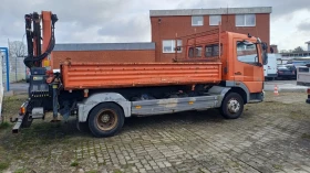 Mercedes-Benz Actros Самосвал с кран, снимка 2