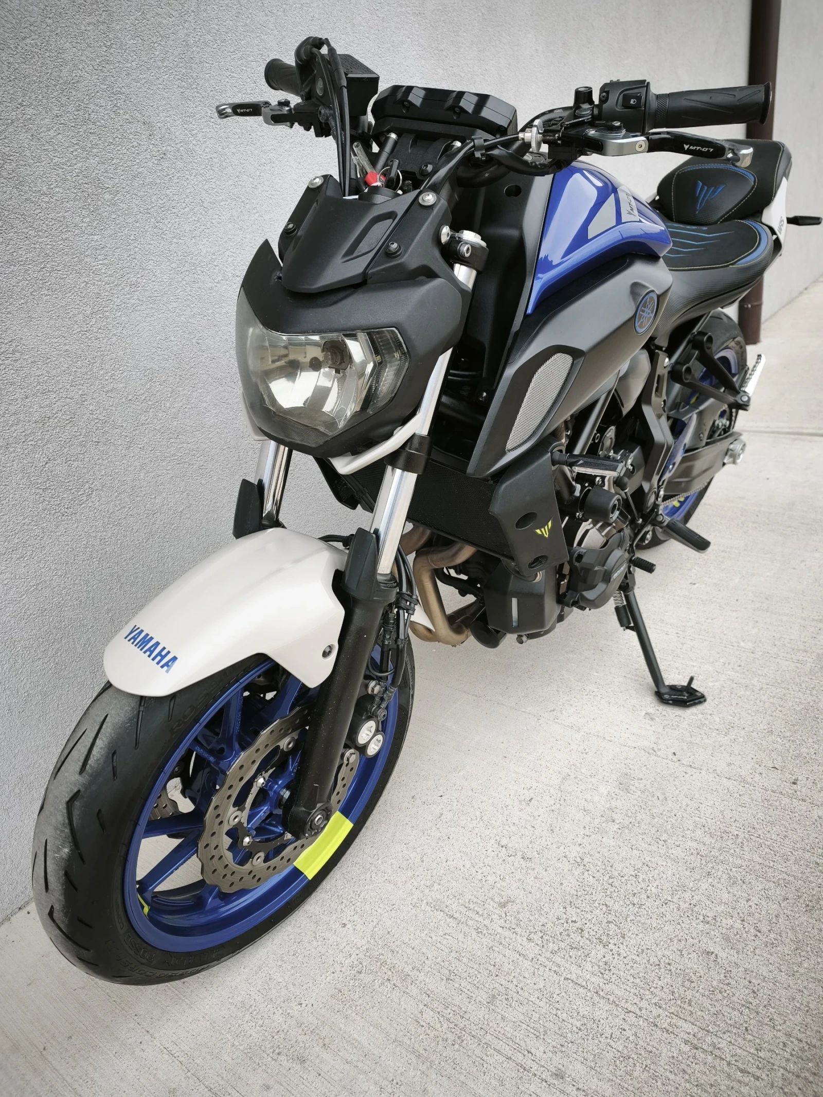 Yamaha Mt-07 ABS, 35kw, 2020 ������, ������  | Mobile.bg � ����������� 12