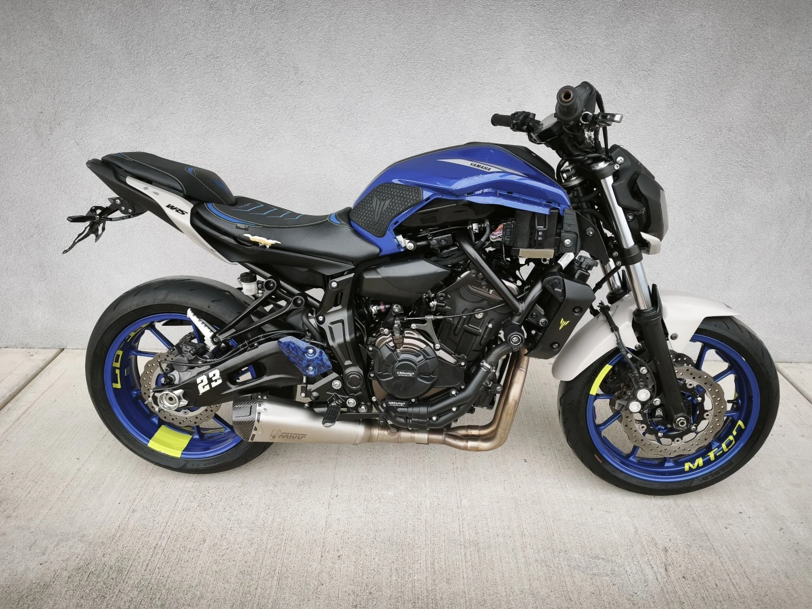 Yamaha Mt-07 ABS, 35kw, 2020 ������, ������  | Mobile.bg � ����������� 1