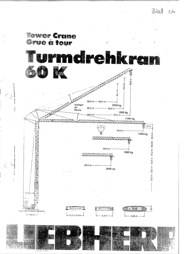 Кулокранове Liebherr, снимка 2 - Индустриална техника - 54754143