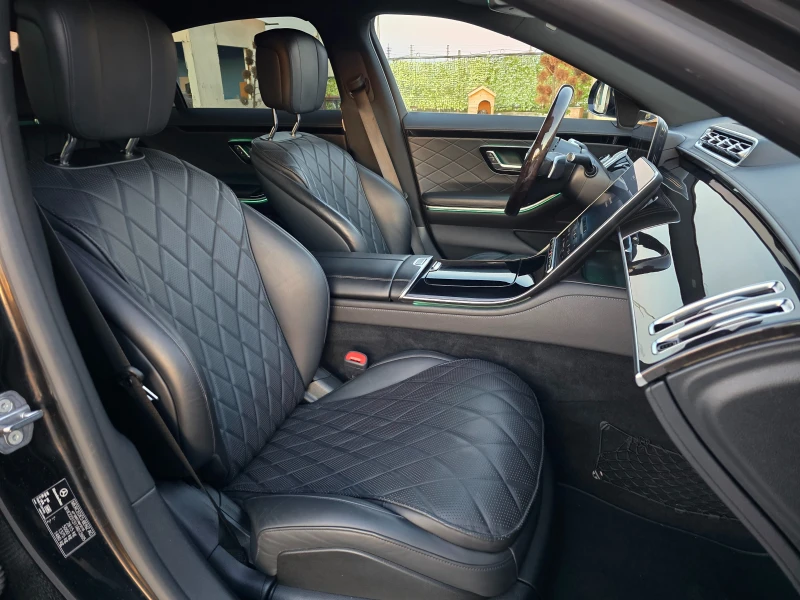 Mercedes-Benz S 350 Long* 4 matic * BRABUS * 360 камера* Distronik plu, снимка 13 - Автомобили и джипове - 52289515