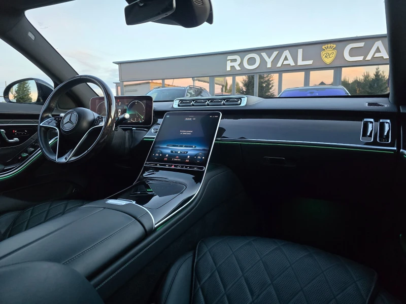 Mercedes-Benz S 350 Long* 4 matic * BRABUS * 360 камера* Distronik plu, снимка 14 - Автомобили и джипове - 52289515