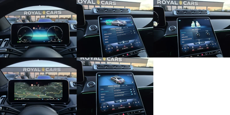 Mercedes-Benz S 350 Long* 4 matic * BRABUS * 360 камера* Distronik plu, снимка 17 - Автомобили и джипове - 52289515