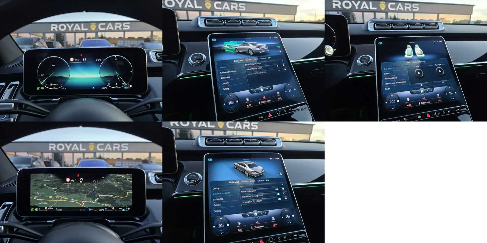 Mercedes-Benz S 350 Long* 4 matik * BRABUS * 360 * Distronik plu | Mobile.bg   17