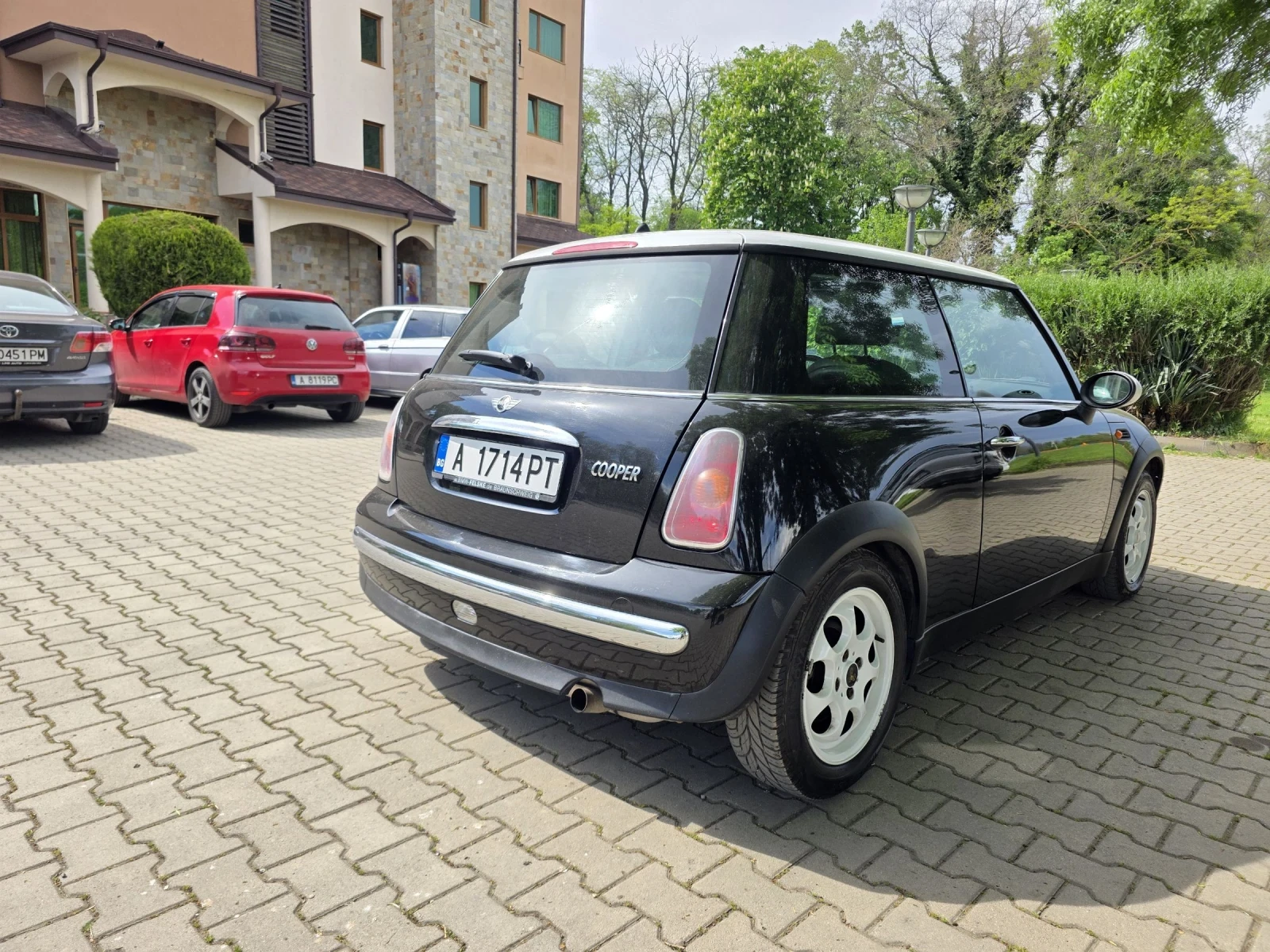 Mini Cooper 1.6.бензин.клима.панорама.кожа, снимка 7 - Автомобили и джипове - 54530087