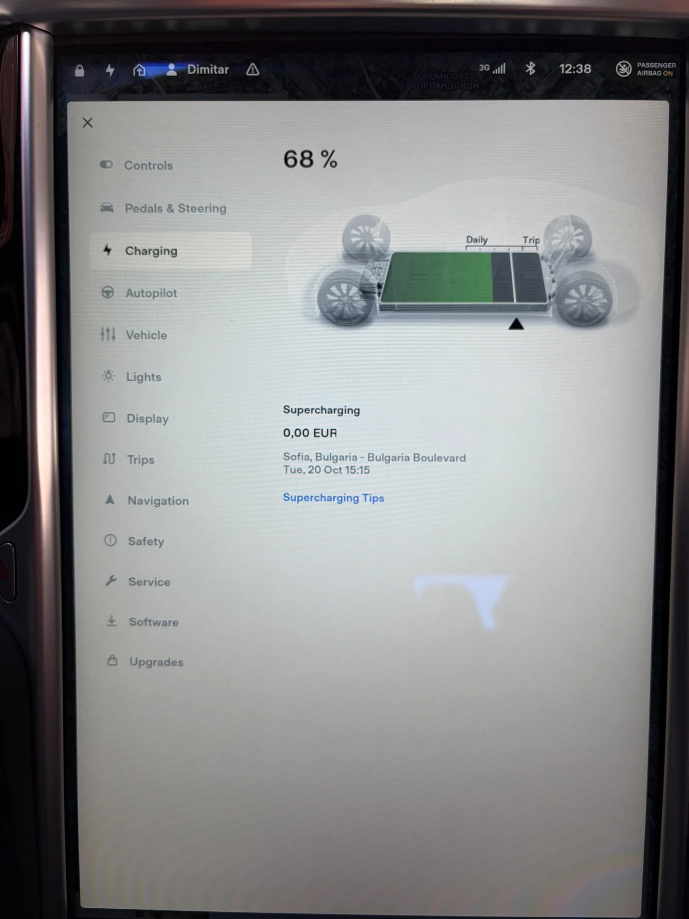 Tesla Model S 85D Free supercharging , снимка 12 - Автомобили и джипове - 56598139