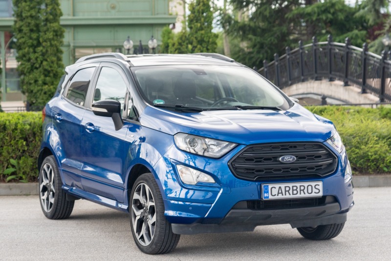 Ford EcoSport ST 140 кс Алкантара Keyless Лизинг ТОП състояние, снимка 1 - Автомобили и джипове - 45752906