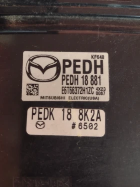 PEDK 18 8K2A PEDK188K2A  компютър двигател MAZDA 3  2.0 L  (2014 - 2016)   PEDH 18 881  PEDH18881, снимка 2 - Части - 48662819