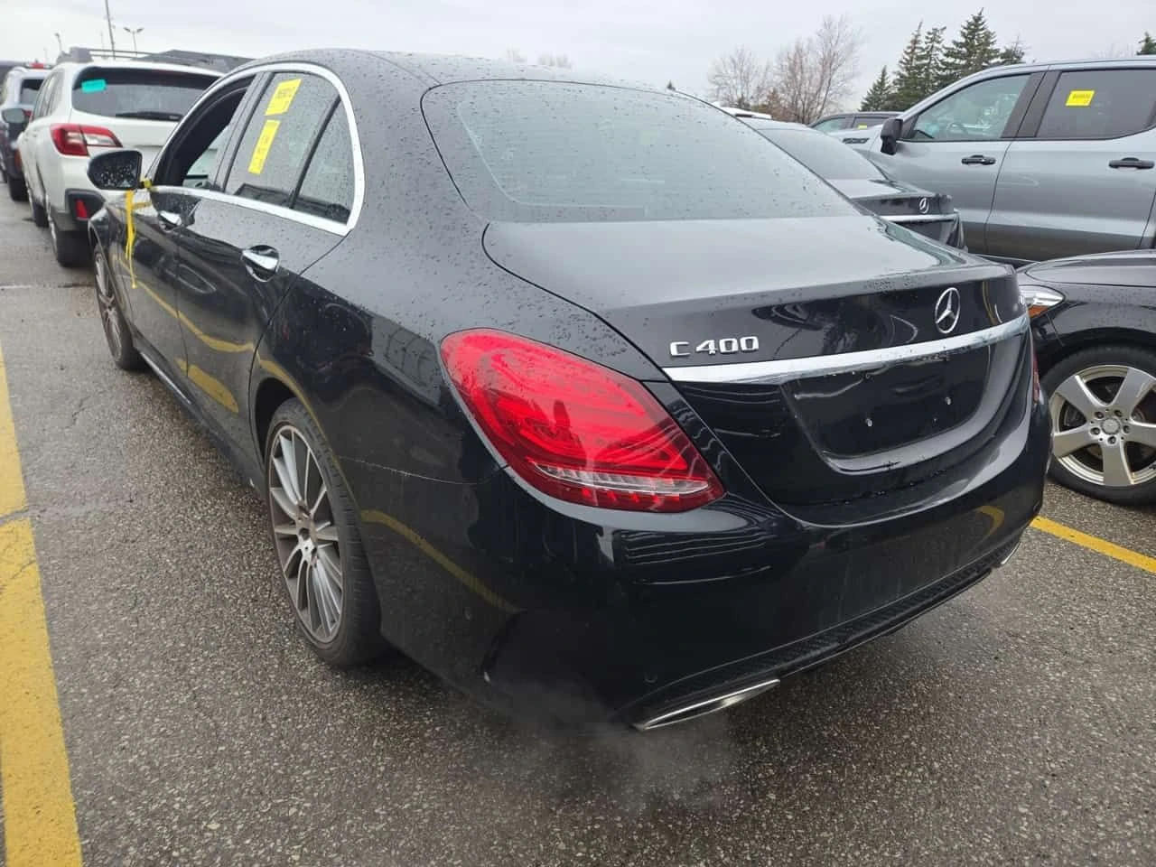 Mercedes-Benz C 400 АМГ Пакет/CARFAX/Панорама/Подгрев/Burmester, снимка 4 - Автомобили и джипове - 54168586