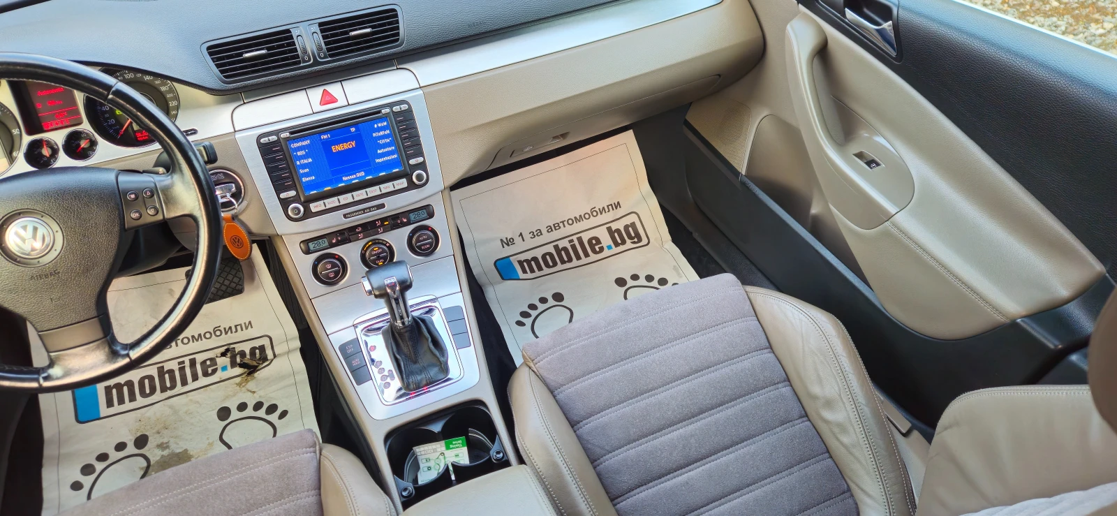 VW Passat 6* 2, 0TDI* 170k�* 2007* ���������* ����* ����* �� | Mobile.bg � ����������� 9