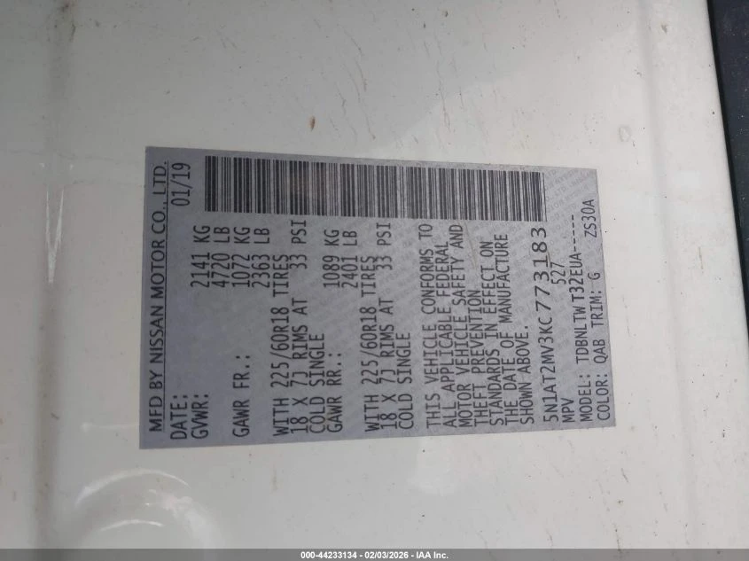 Nissan Rogue 2.5l Sv - изображение 9