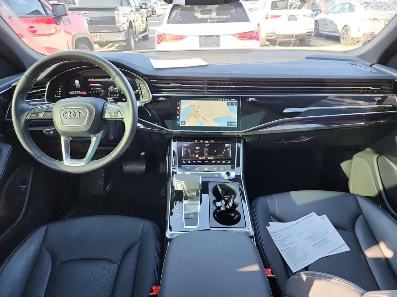 Audi Q8 * PROGRESSIV * CARFAX * ЦЕНА ДО БГ, снимка 10 - Автомобили и джипове - 54269614