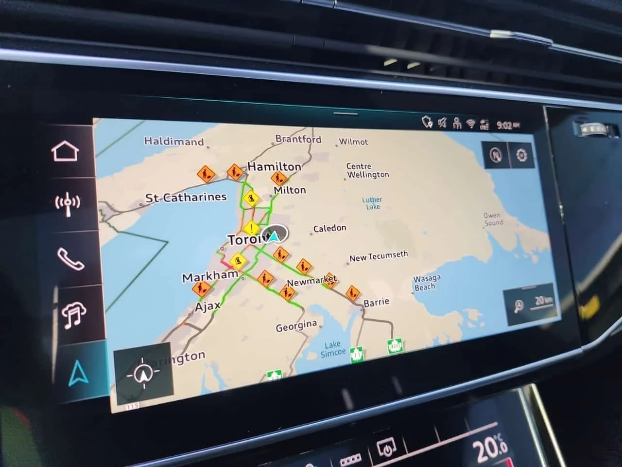 Audi Q8 * PROGRESSIV * CARFAX * ЦЕНА ДО БГ, снимка 11 - Автомобили и джипове - 54269614