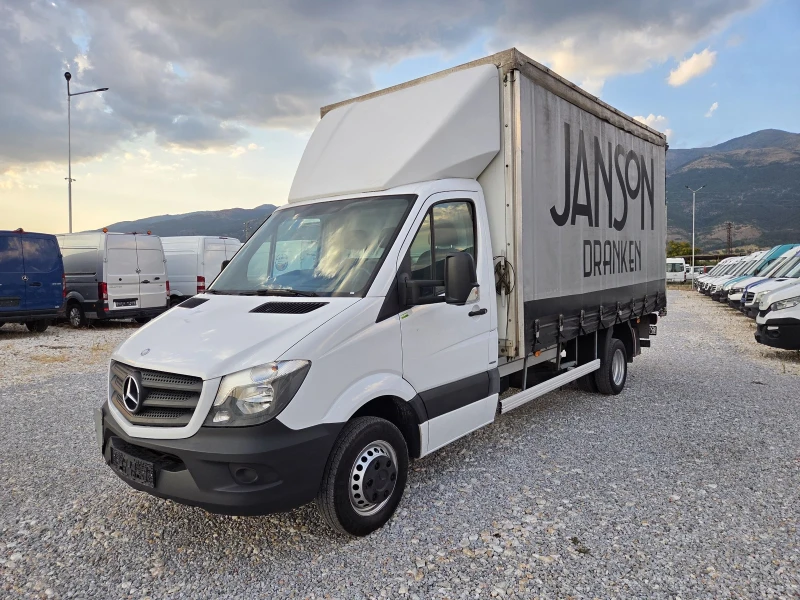 Mercedes-Benz Sprinter 516 CDI, Климатик, Падащ борд, Щора, До 3.5 тона