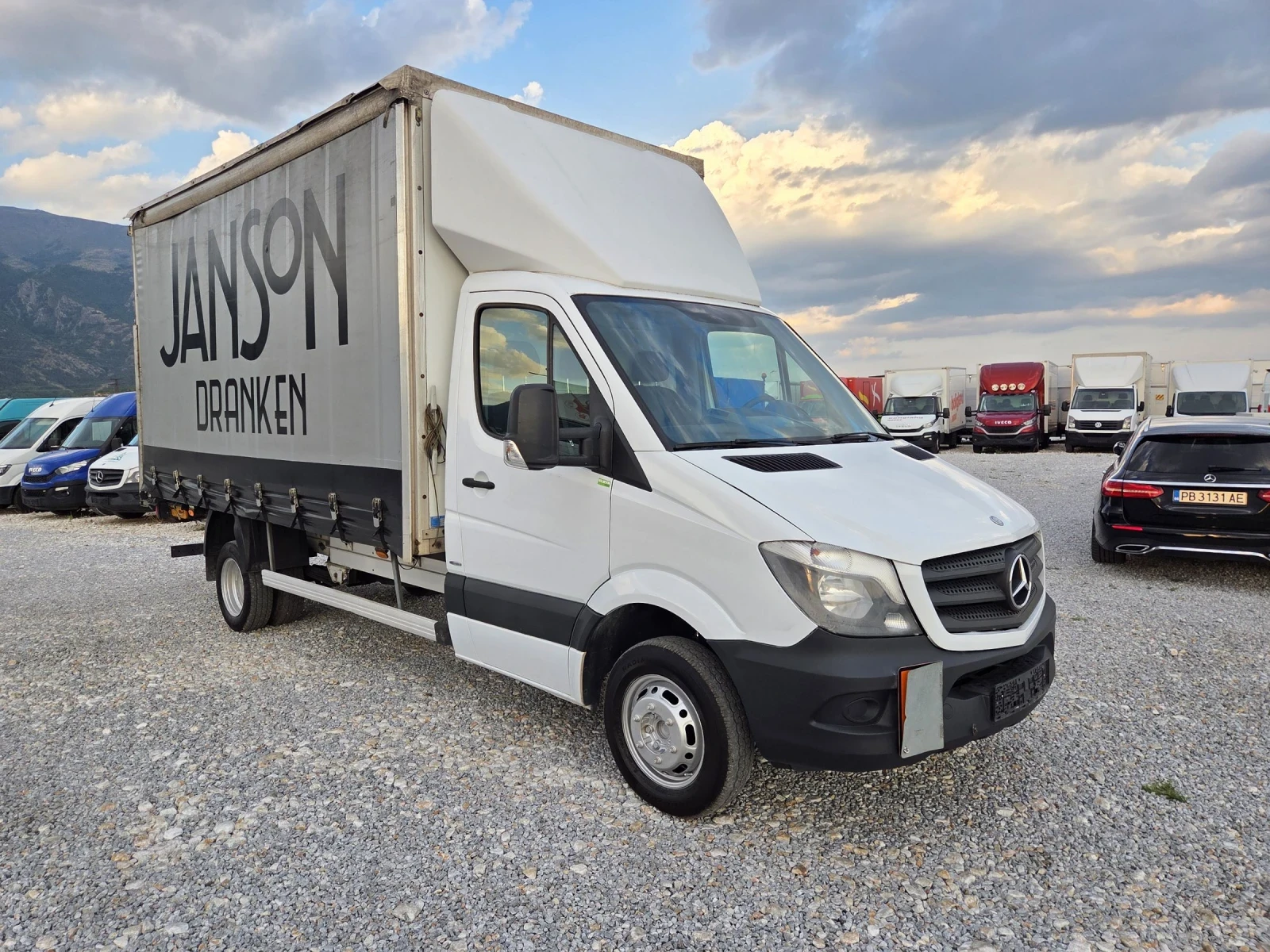 Mercedes-Benz Sprinter 516 CDI, Климатик, Падащ борд, Щора, До 3.5 тона - изображение 8