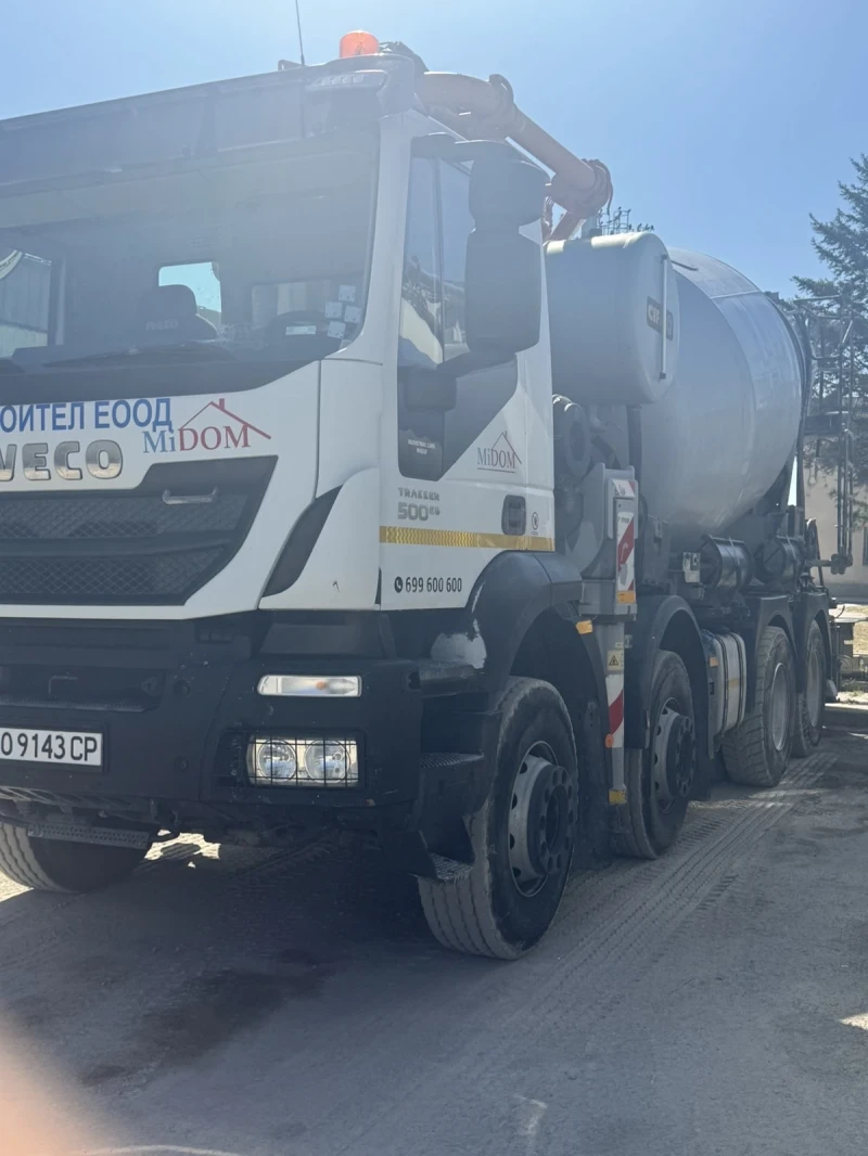 Бетон помпа Iveco TRAKKER 500, снимка 9 - Индустриална техника - 52670327