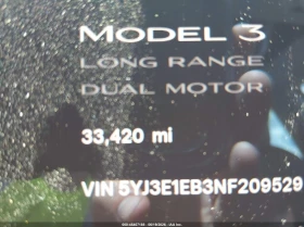 Tesla Model 3 Long Range Dual Motor All-Wheel Drive, снимка 7