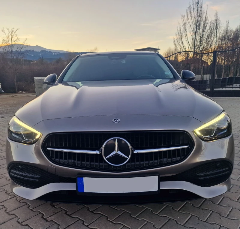 Mercedes-Benz C 180 Benzin-Hybrid, снимка 1 - Автомобили и джипове - 48390121