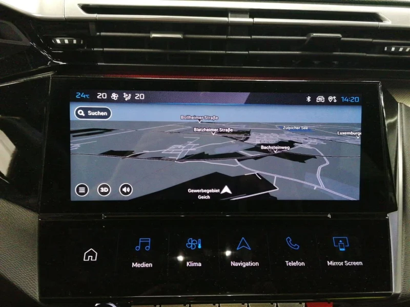 Peugeot 408 GT/224HP/CAM/MEMO/NAVI/LED/KLESS/DIGI/367gpr, снимка 10 - Автомобили и джипове - 51832173