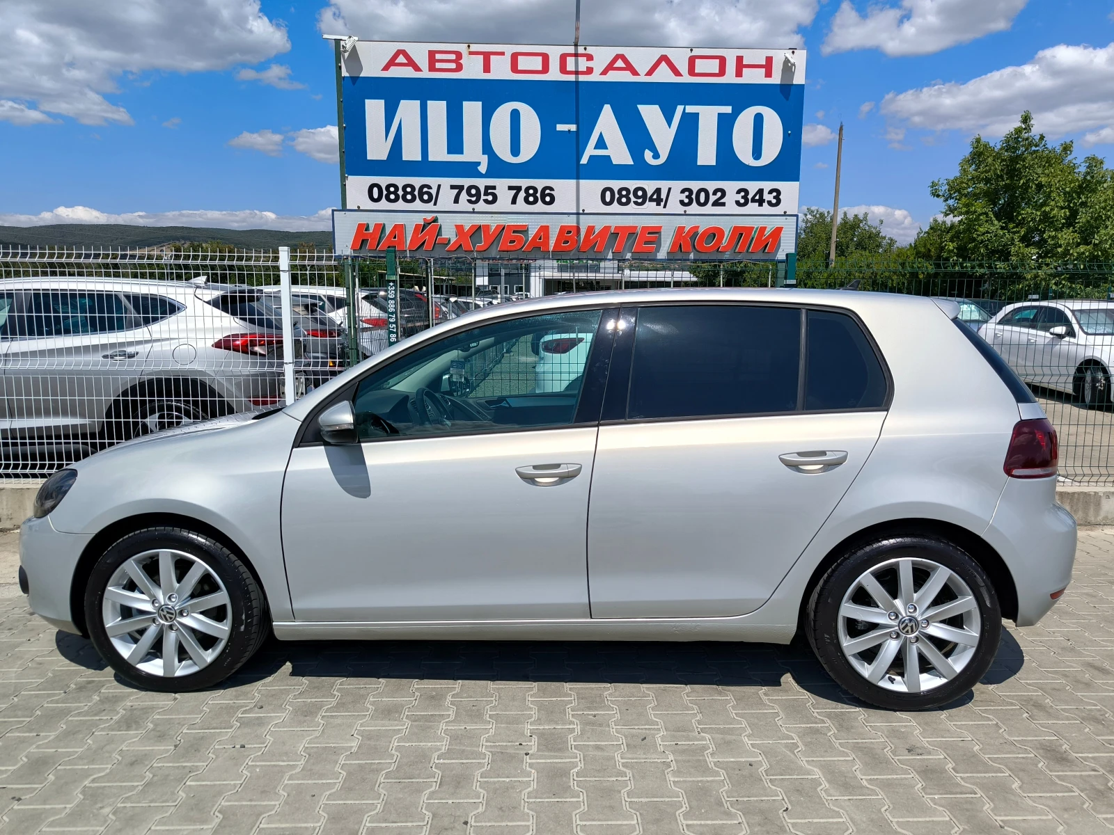 VW Golf 6-2, 0 ТDi-140k.c.ABTOMAT, HABИ, LED, EBPO 5B!, снимка 3 - Автомобили и джипове - 55672611